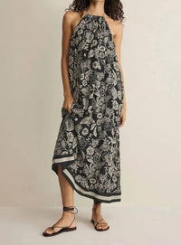 Z Supply - Viento Luz Floral Halter Midi Dress