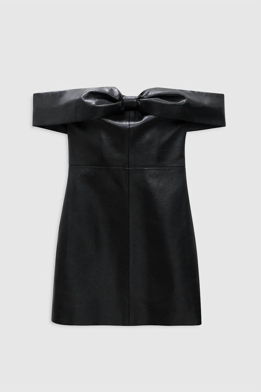 Anine Bing - Recycled Leather Colleen Mini Dress