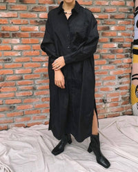 Oval Square - Cover Shirt Dress