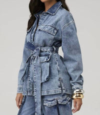 Good American - Uniform Cargo Jacket