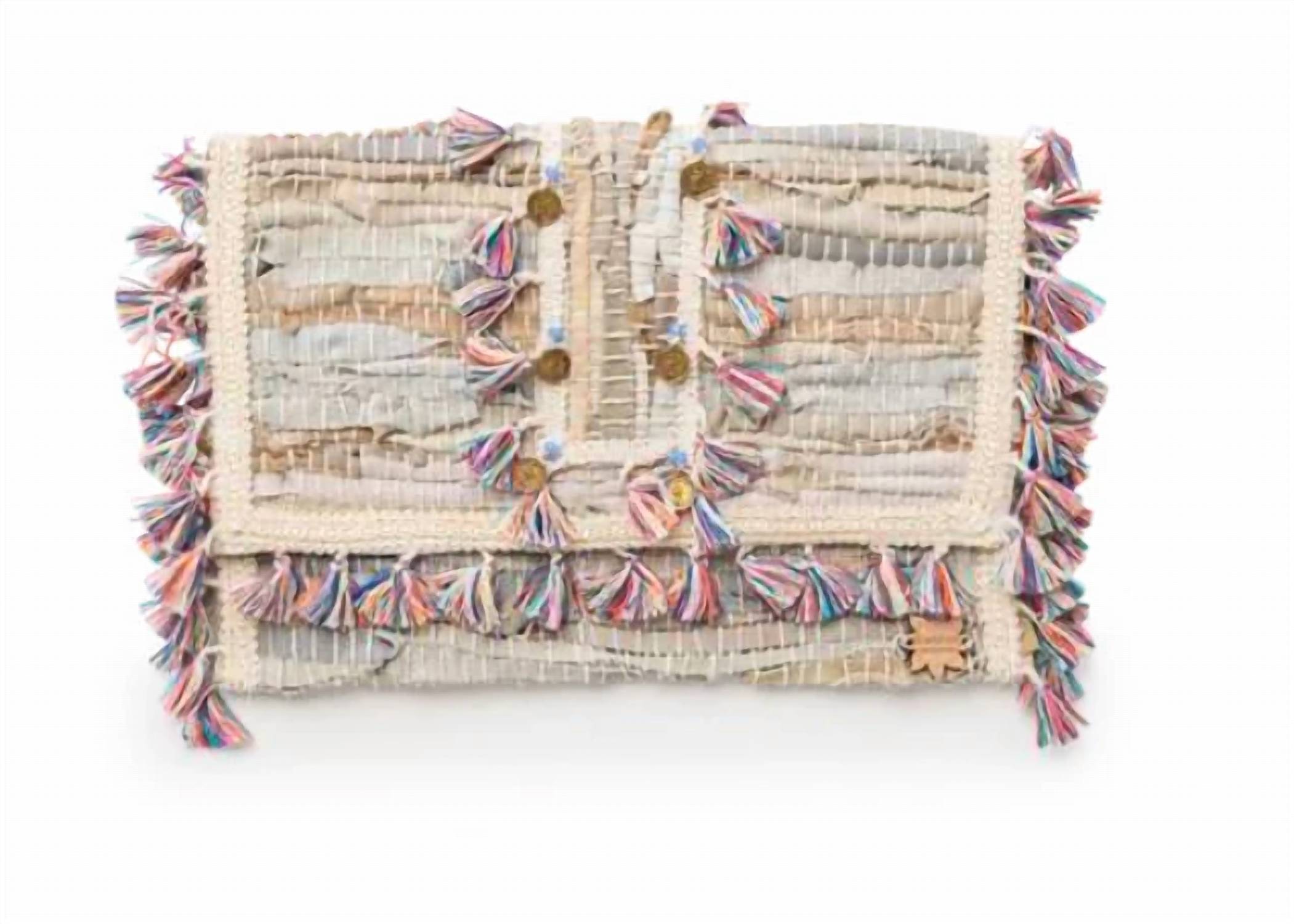 Elektra'S Workshop - Women's Mini Chain Wallet Tassel Bag