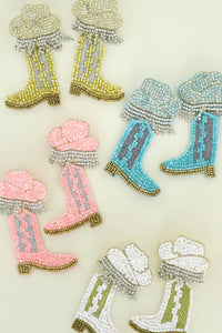 Sophia Collection - Cowboy Boot & Hat Earrings