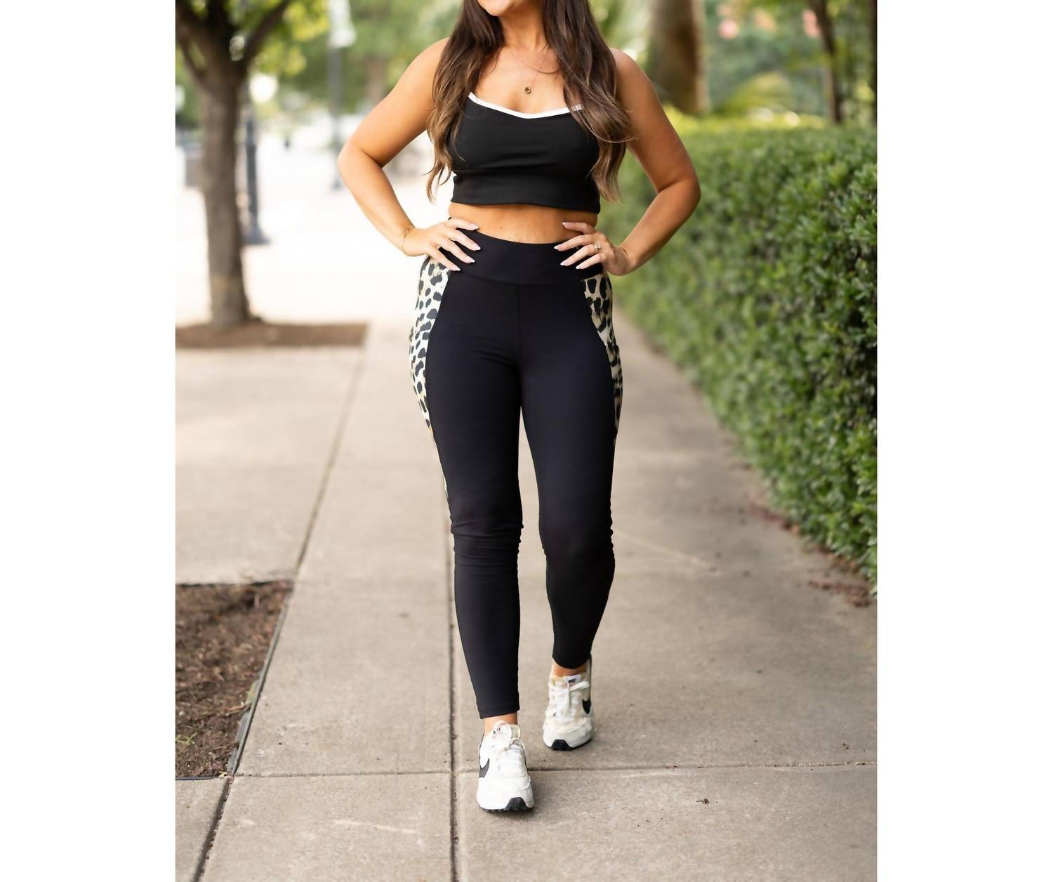 Julia Rose - Gianna Panelled Sculpting Leggings