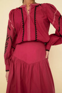 Sonmer - Helen Long Sleeve Blouse