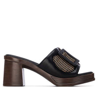 REFRESH Women's Slip-on Sandals in black - women's sandal - alternate view