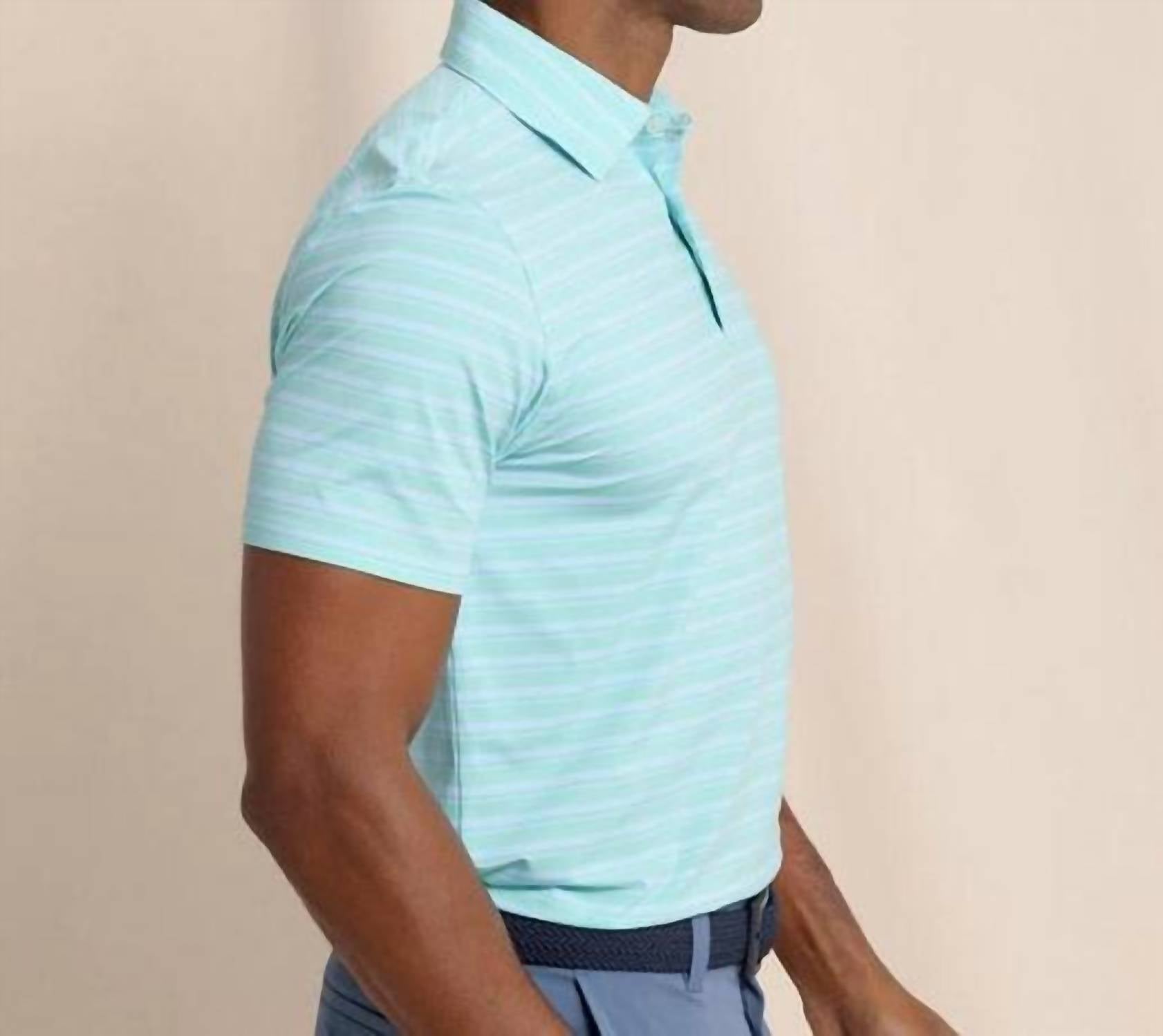 Southern Tide - brrreeze Pearl Cove Stripe Polo