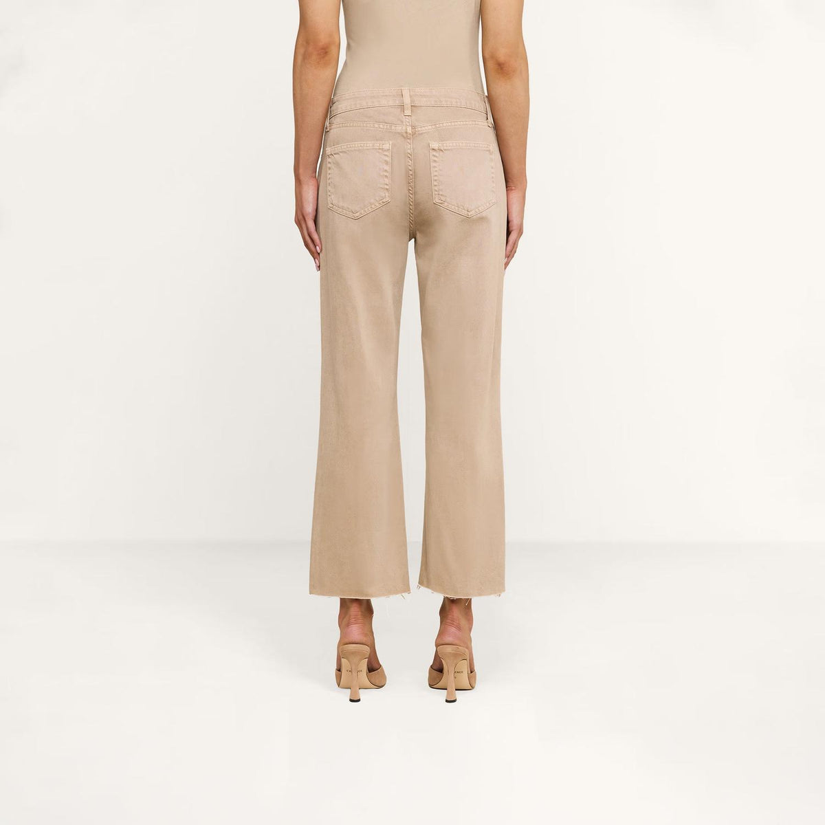 L'Agence - Wanda Crop Wide Leg Jeans
