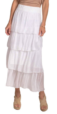Gigi Moda - Carrie Ruffled Maxi Skirt