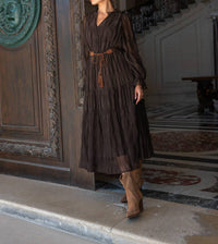 Choklate Paris - Simone Ruched Long Dress