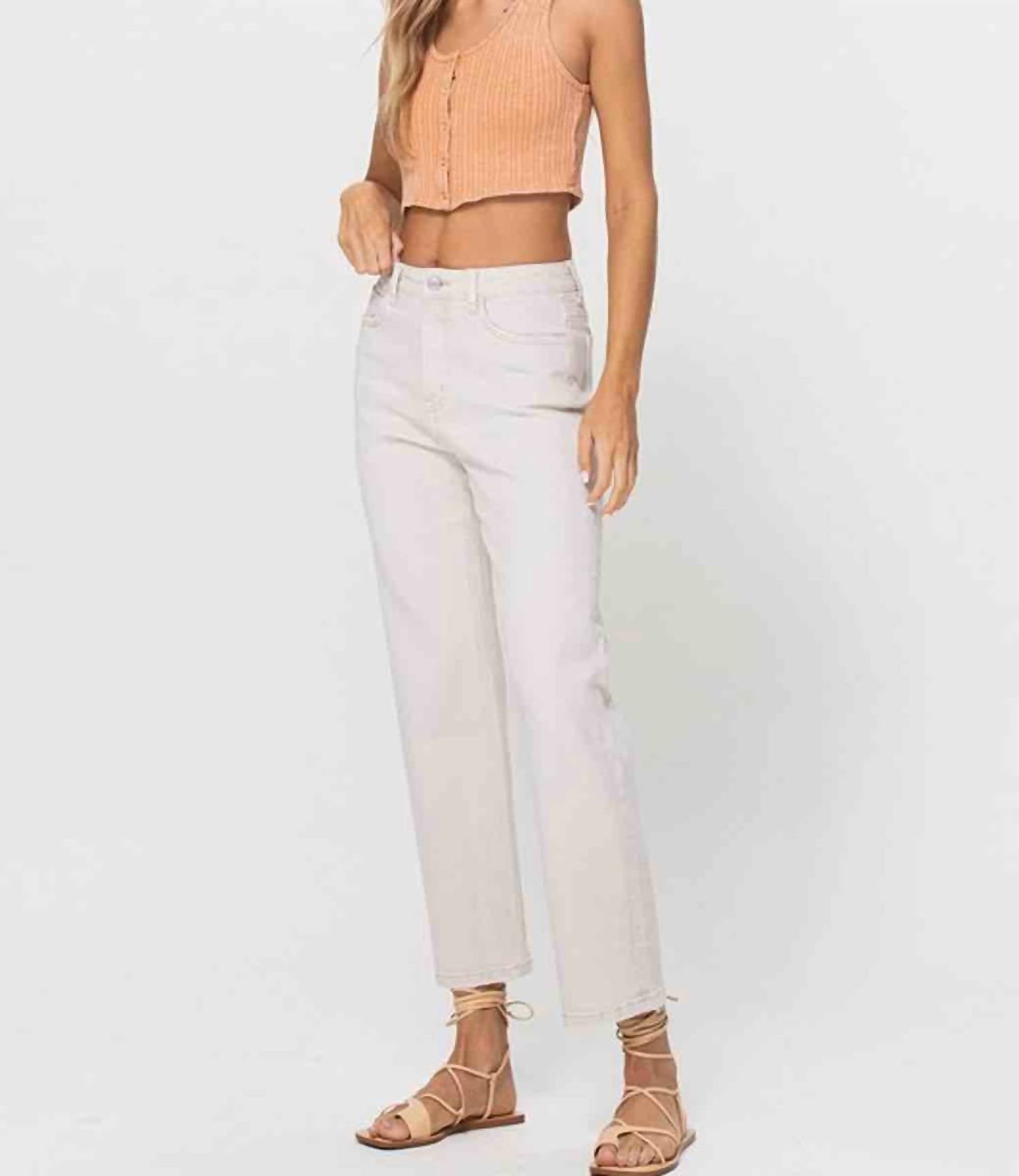 Vervet By Flying Monkey - Alyssa 90s Vintage Straight Denim Jeans