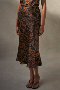 Aiifos - Linda Slip Midi Skirt