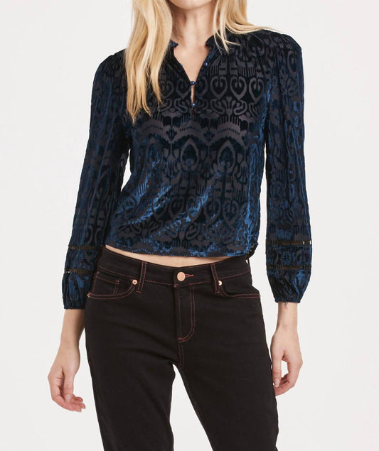 Another Love - Eliza Burnout Velvet Long Sleeve