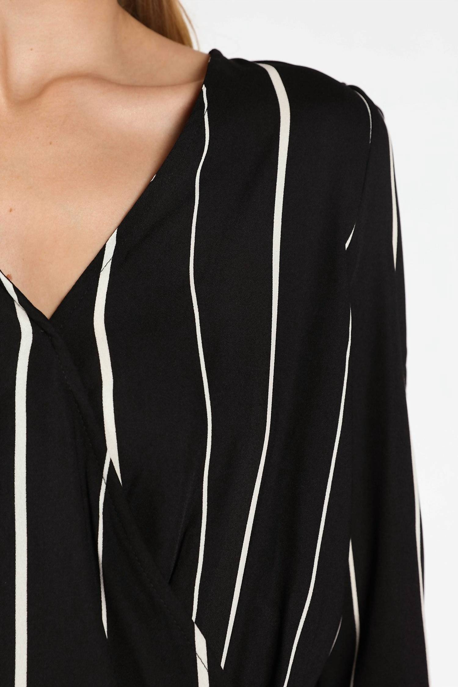 Honey Punch - St Thomas V Back Striped Romper