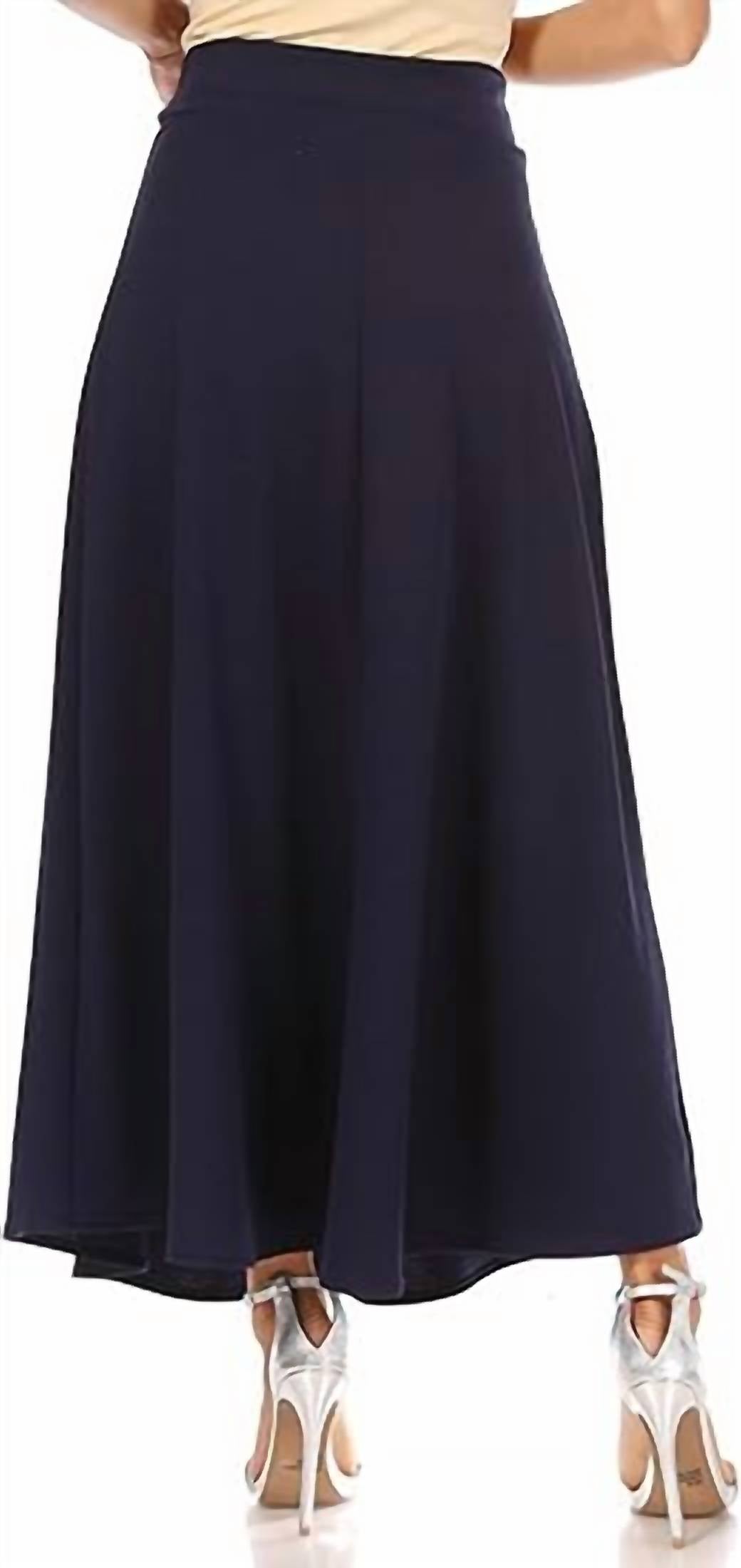 Moa Collection - Flare A-line Long Skirt