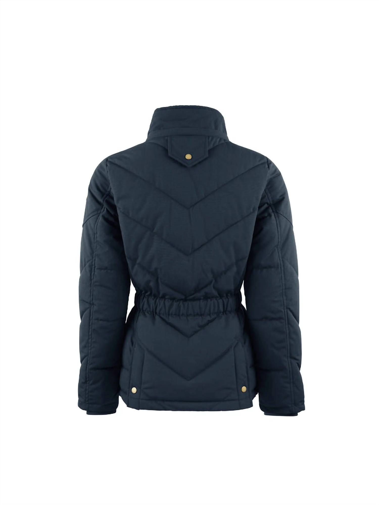 Fairfax & Favor Charlotte Jacket in navy - women's jacket - alternate view