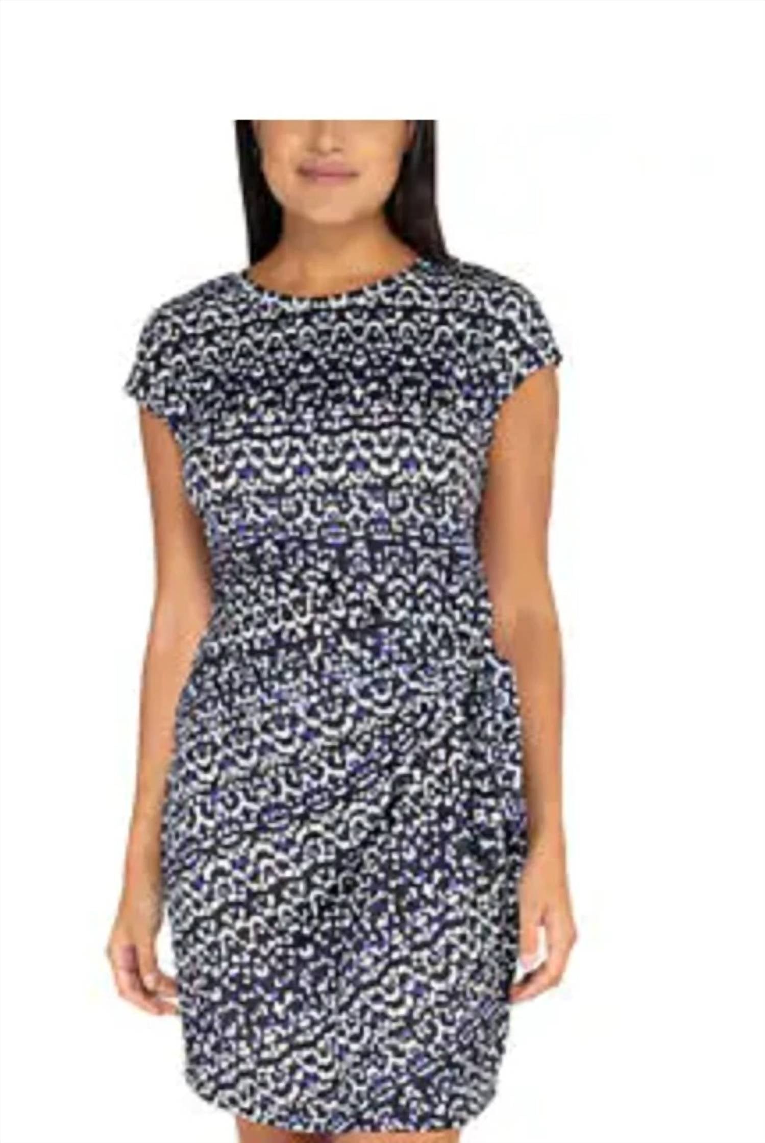 Nicole Miller - Knot Crew Neck Dress