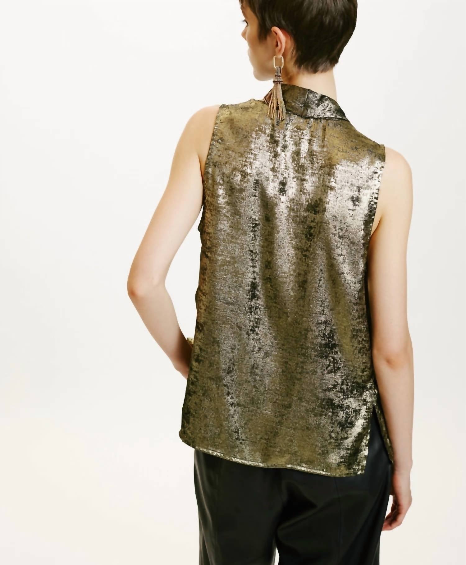 Momoni - Kiri Top Fluid Laminated Fabric