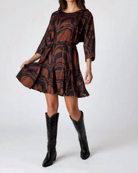 Crosby by Mollie Burch Lucy Mini Dress in canyon - women's dress - view 4