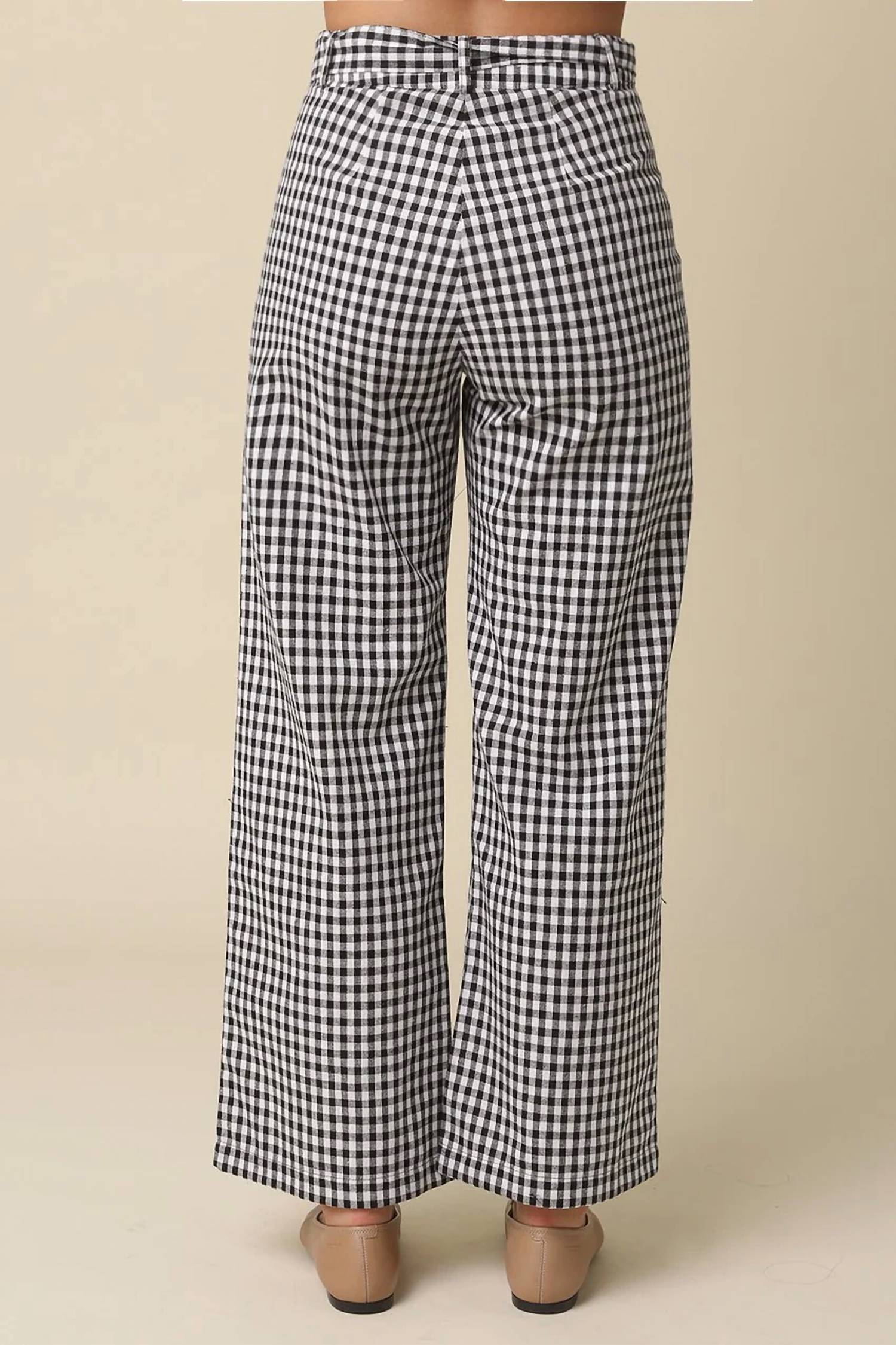 Olivaceous - Charlie Gingham Pant