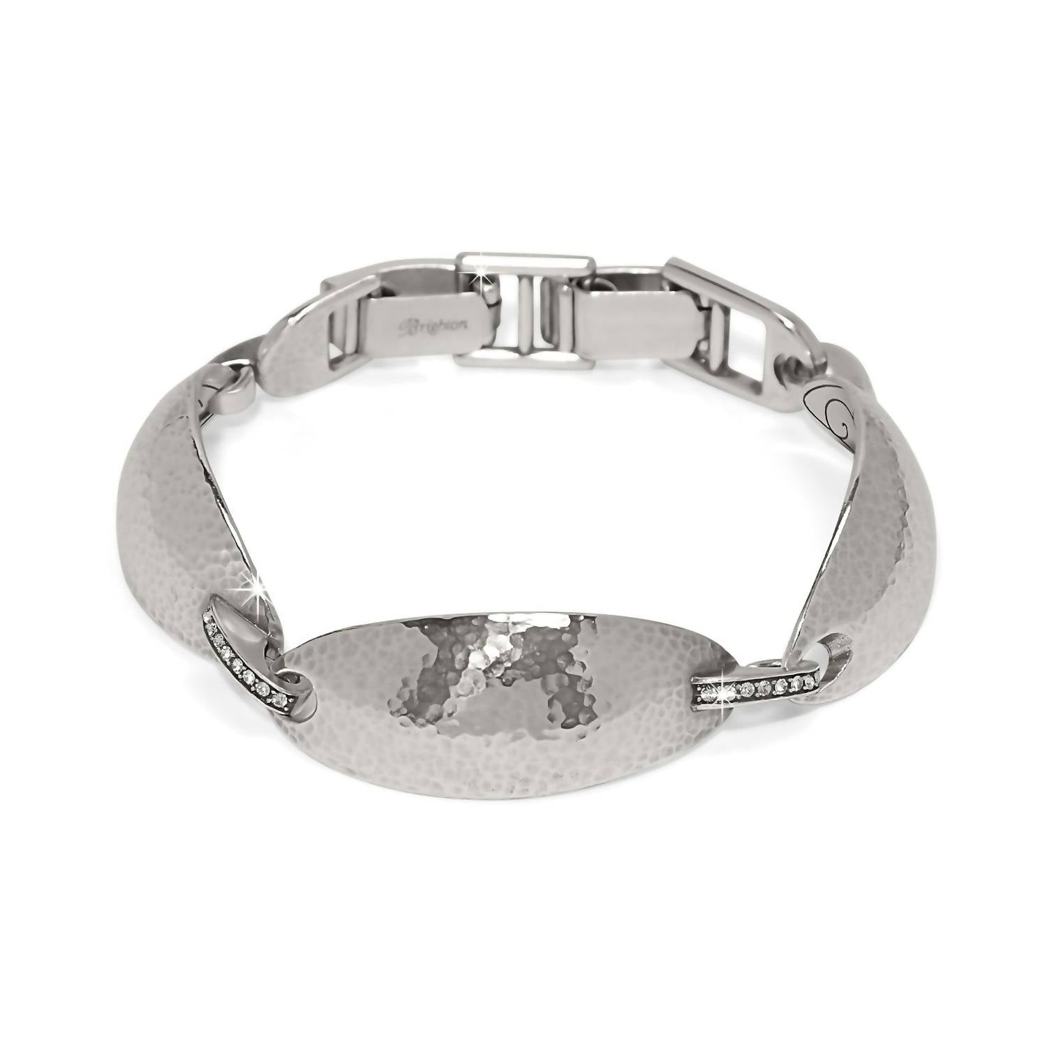 Brighton Women's Meridian Orbit Link Bracelet in silver - women's jewelry