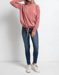 Cherish - Brushed Drawstring Waist Top