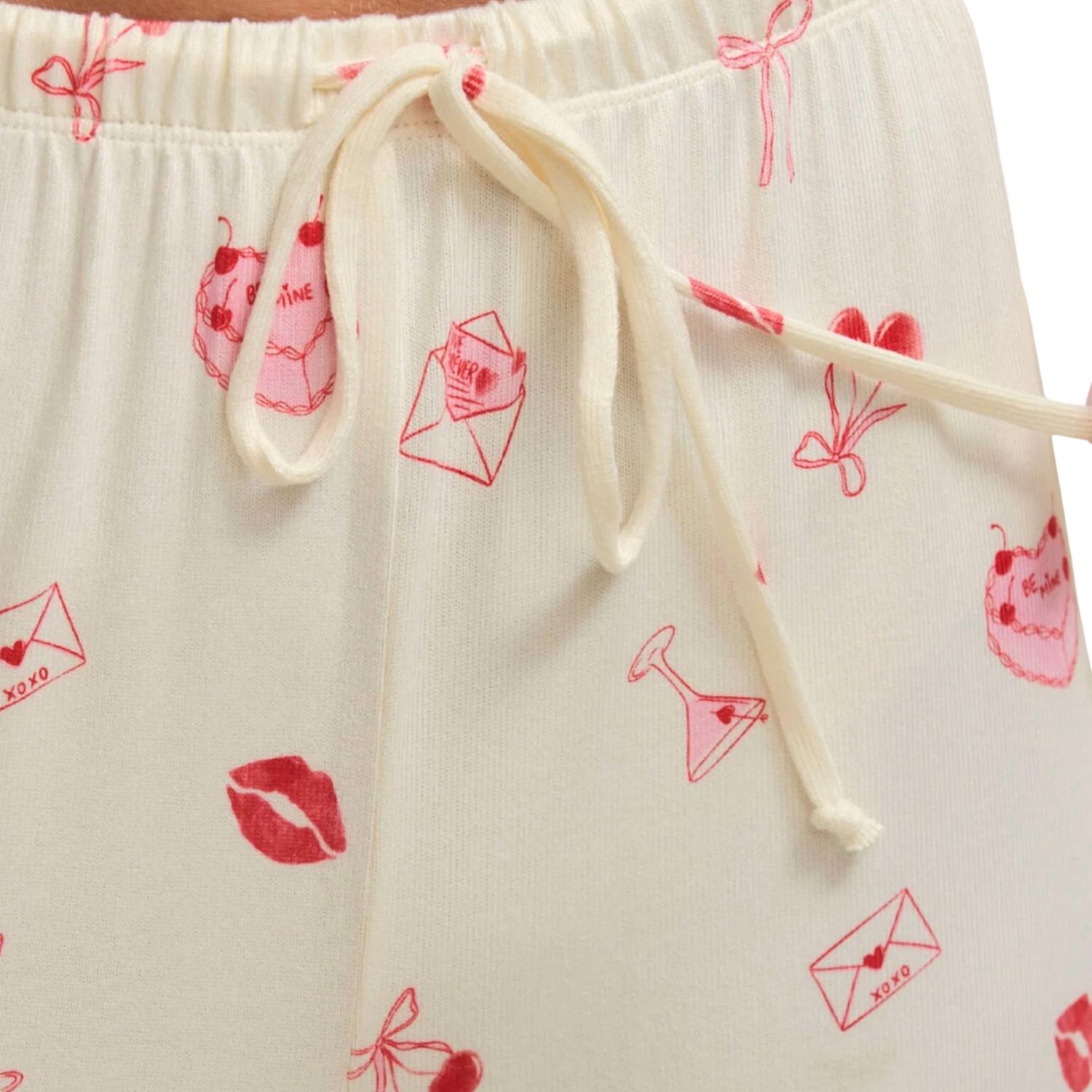 Z Supply So Sweet Pant in vanilla ice 1 - women's intimate - alternate view