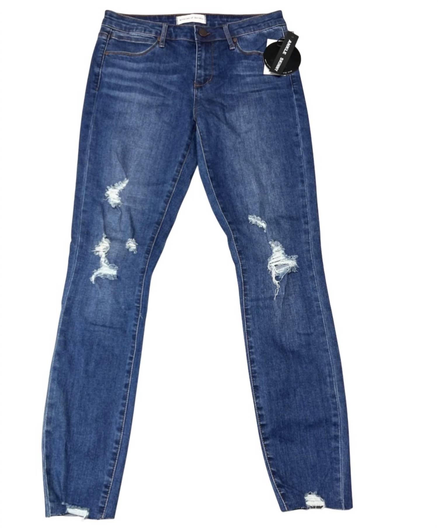 articles of society Women's Sarah Ankle Hilo Jeans in blue - women's jeans