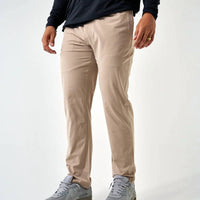 BURLEBO Ultra-lightweight Performance Pants in cobblestone - men's pants