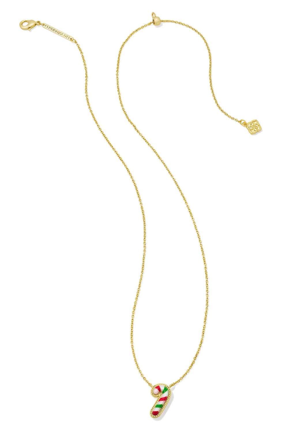 Kendra Scott - Women's Candy Cane Pendant