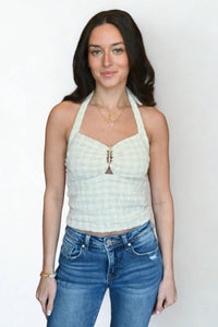 Vintage Havana - Lilli Halter Top