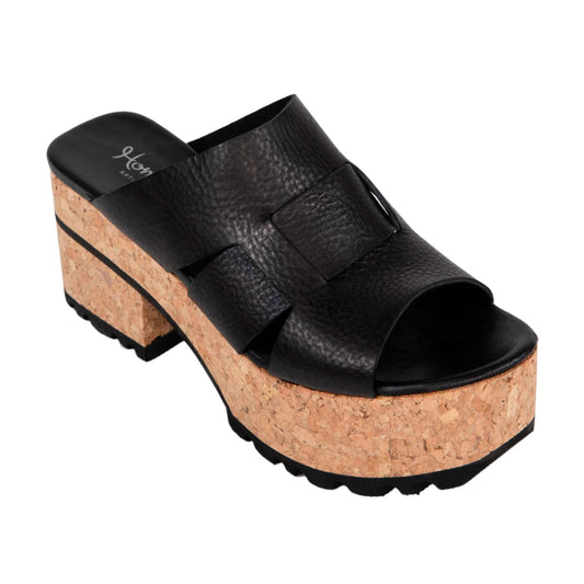 Homers - Women's Venice Leather Platform Wedges