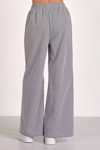 Elan - Gingham Wide Leg Pants