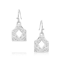 Montana Silversmiths - Women's Out West Cow Tag Earrings