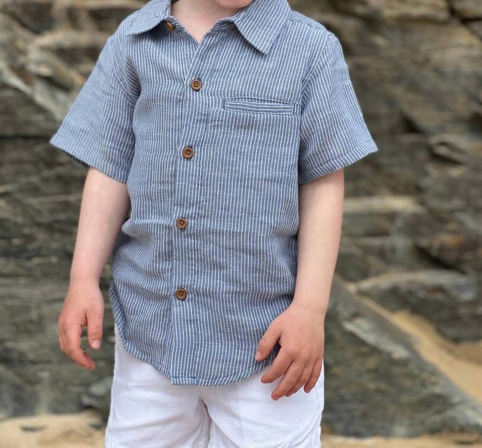 Boy's Newport Button Down Shirt