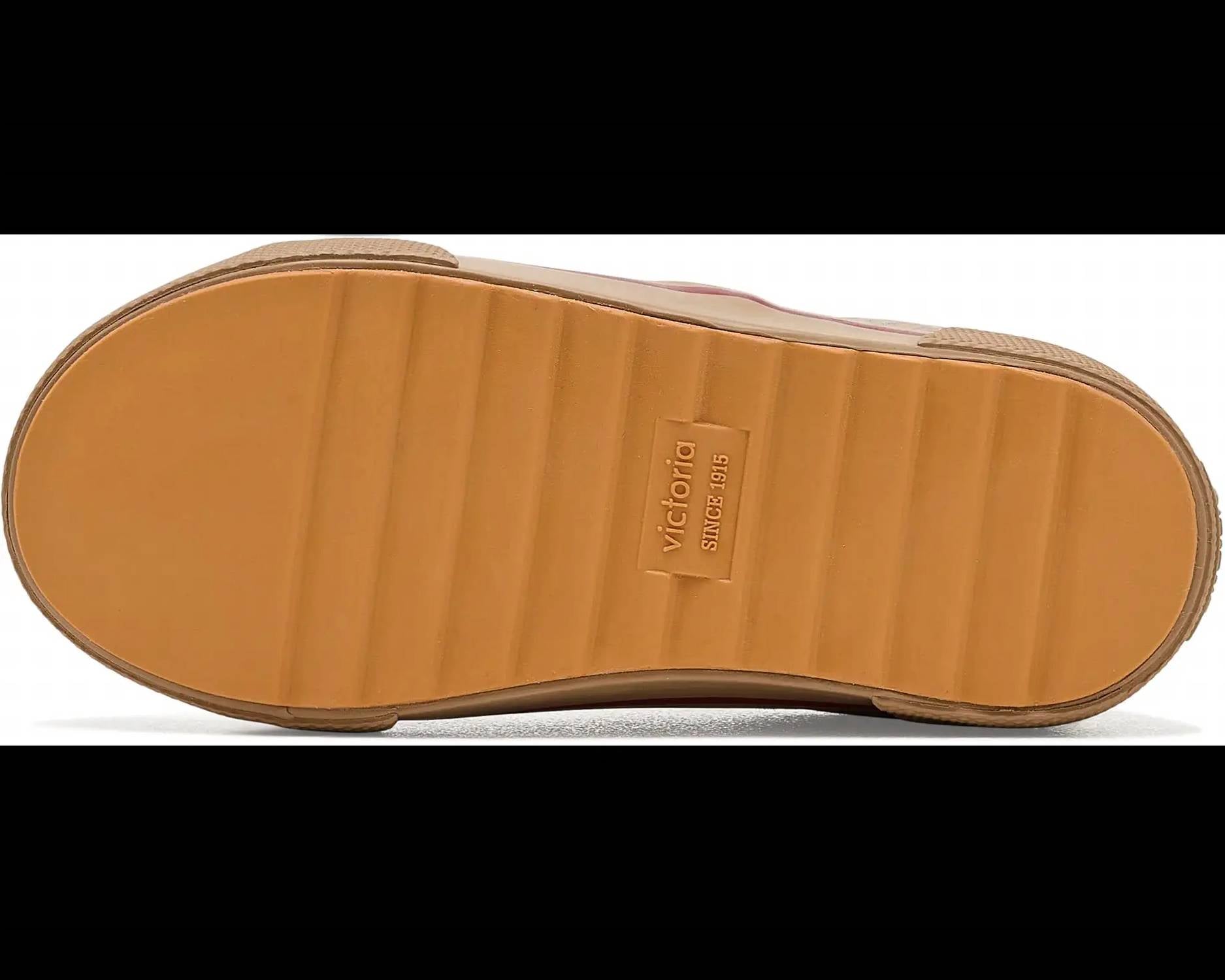 Victoria - Kid's Tribu Wide Fit Split Leather & Contrast Sneakers