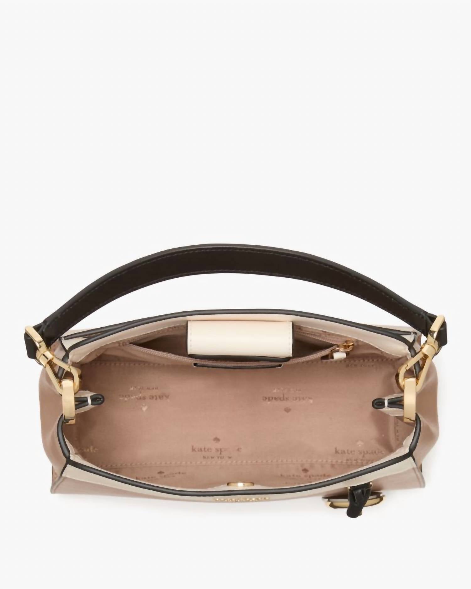 Kate Spade Women's Madison Small Top Handle Satchel in toasted hazelnut multi - women's bag - view 4