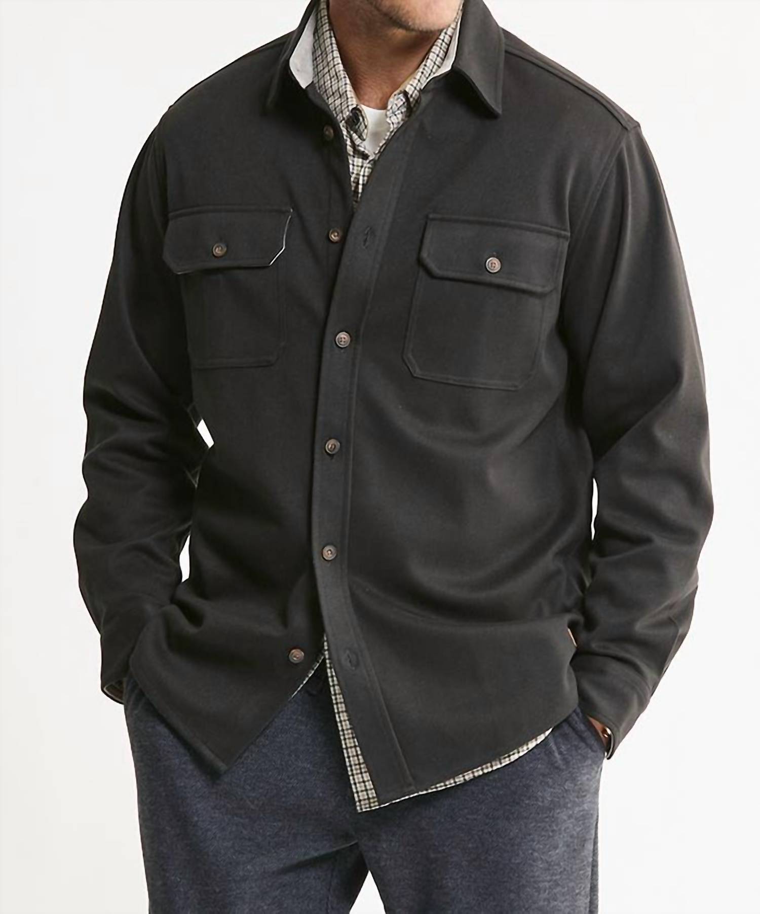 Jachs New York - Brushed Twill Overshirt