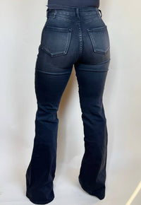 Kancan - High Rise Flare Denim Jeans