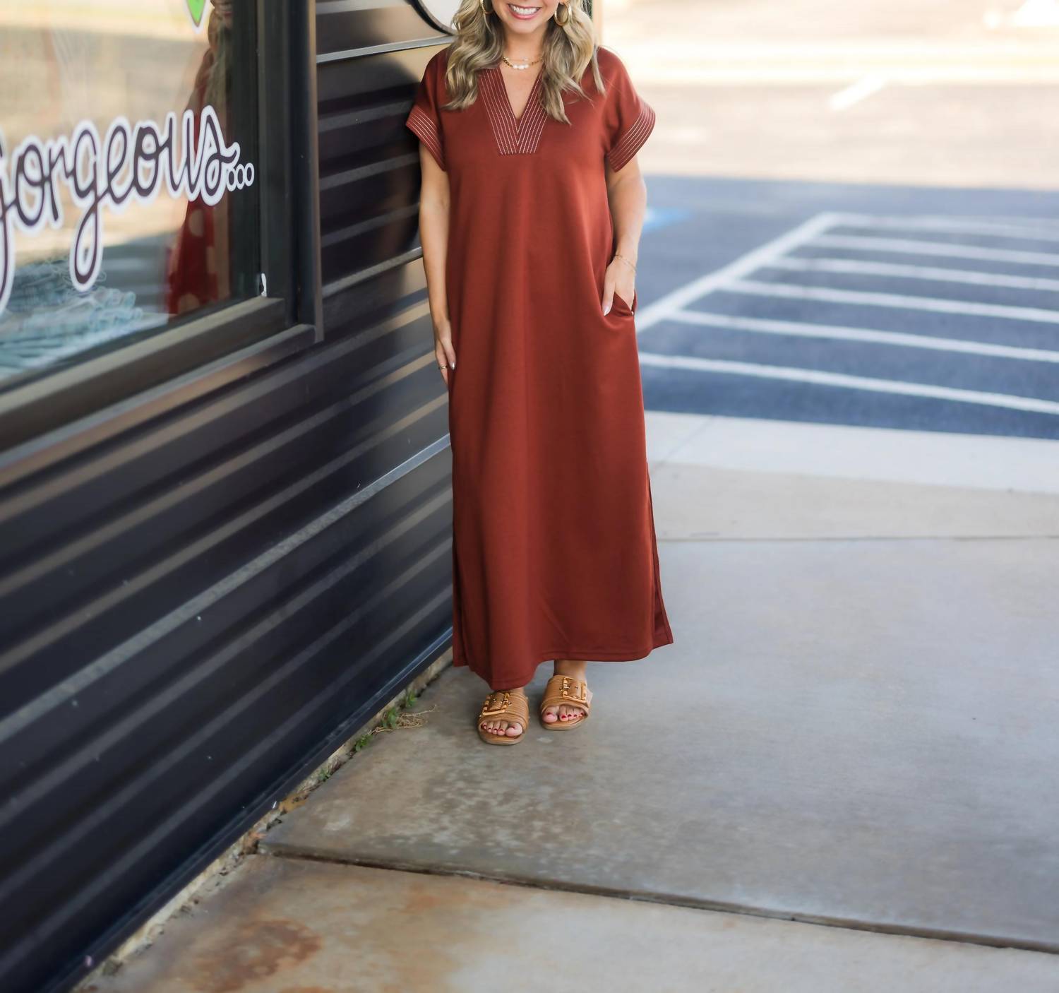 Entro - Women's Midi Dress