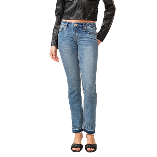 Dear John Denim - Playback Mid Rise Slit Hem Jeans