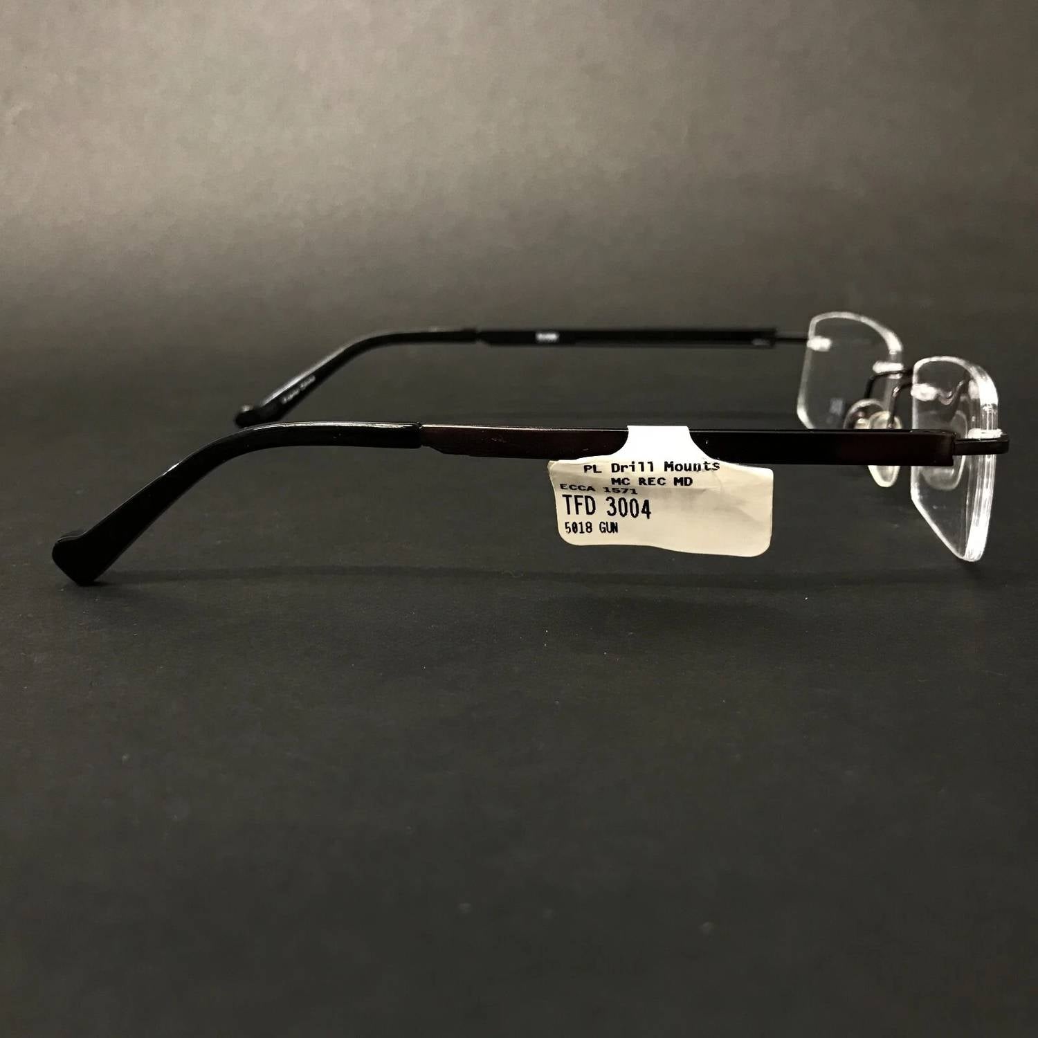 Technolite - Men's Tfd3004 Rectangle Eyeglasses