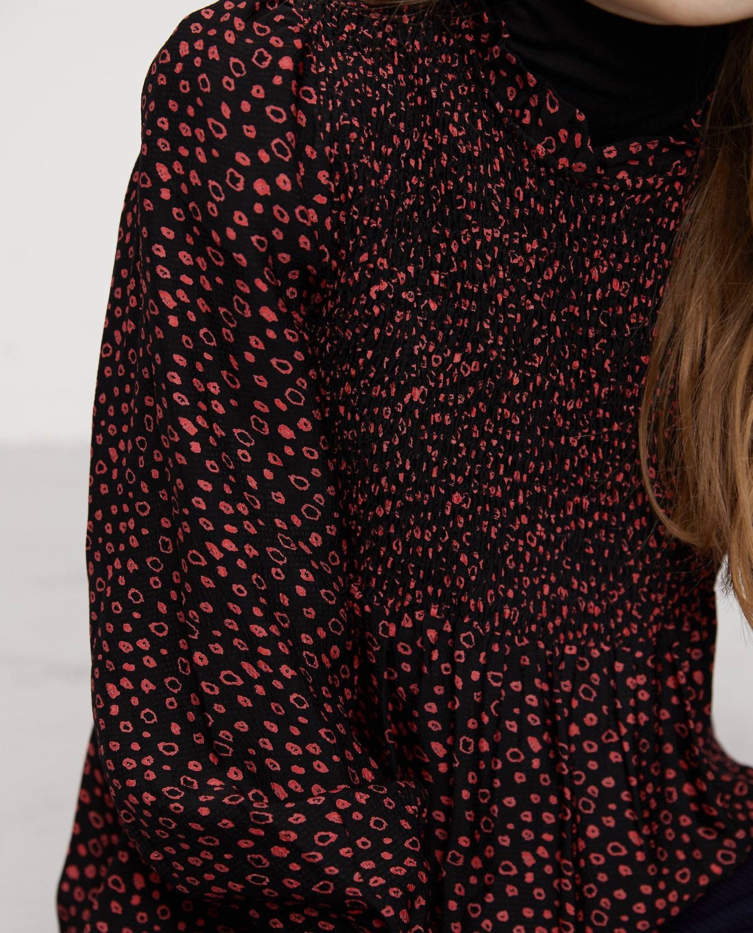 Les Coyotes De Paris - Girl's Cali Animal Print Blouse