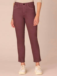 Democracy - Colored Slim Straight Cascading D Pants