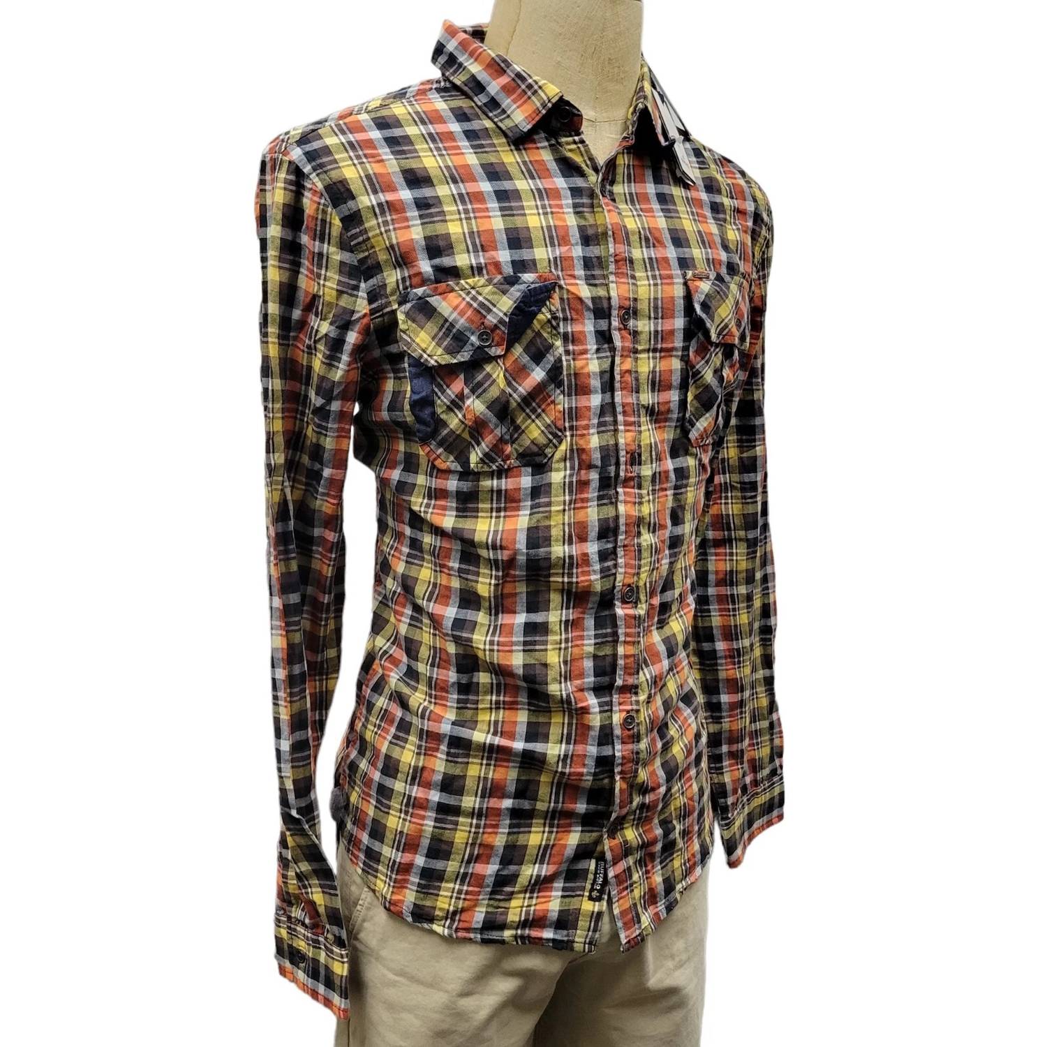 Buffalo David Bitton - Men's Long-sleeves Plaid Shirt