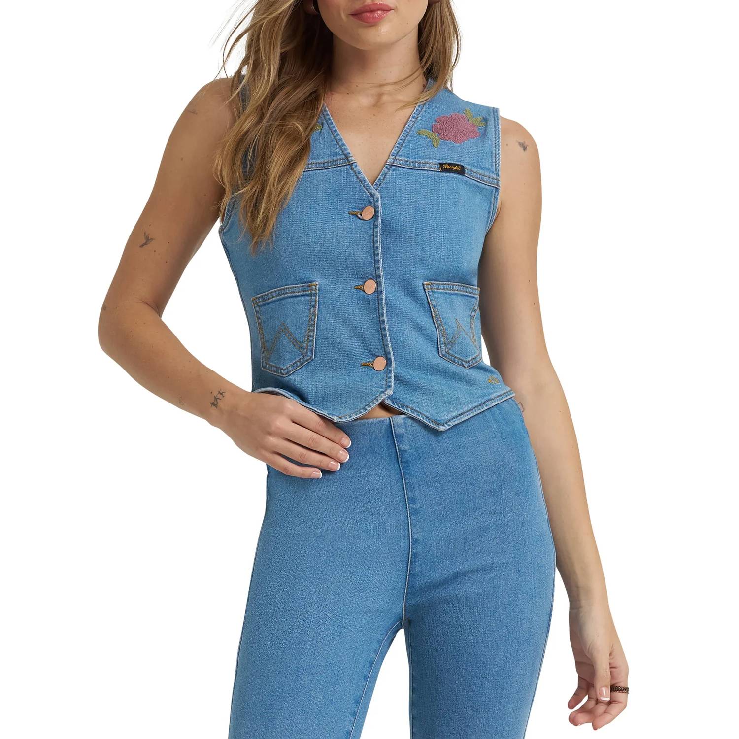 Wrangler - Lainey Wilson Denim Vest
