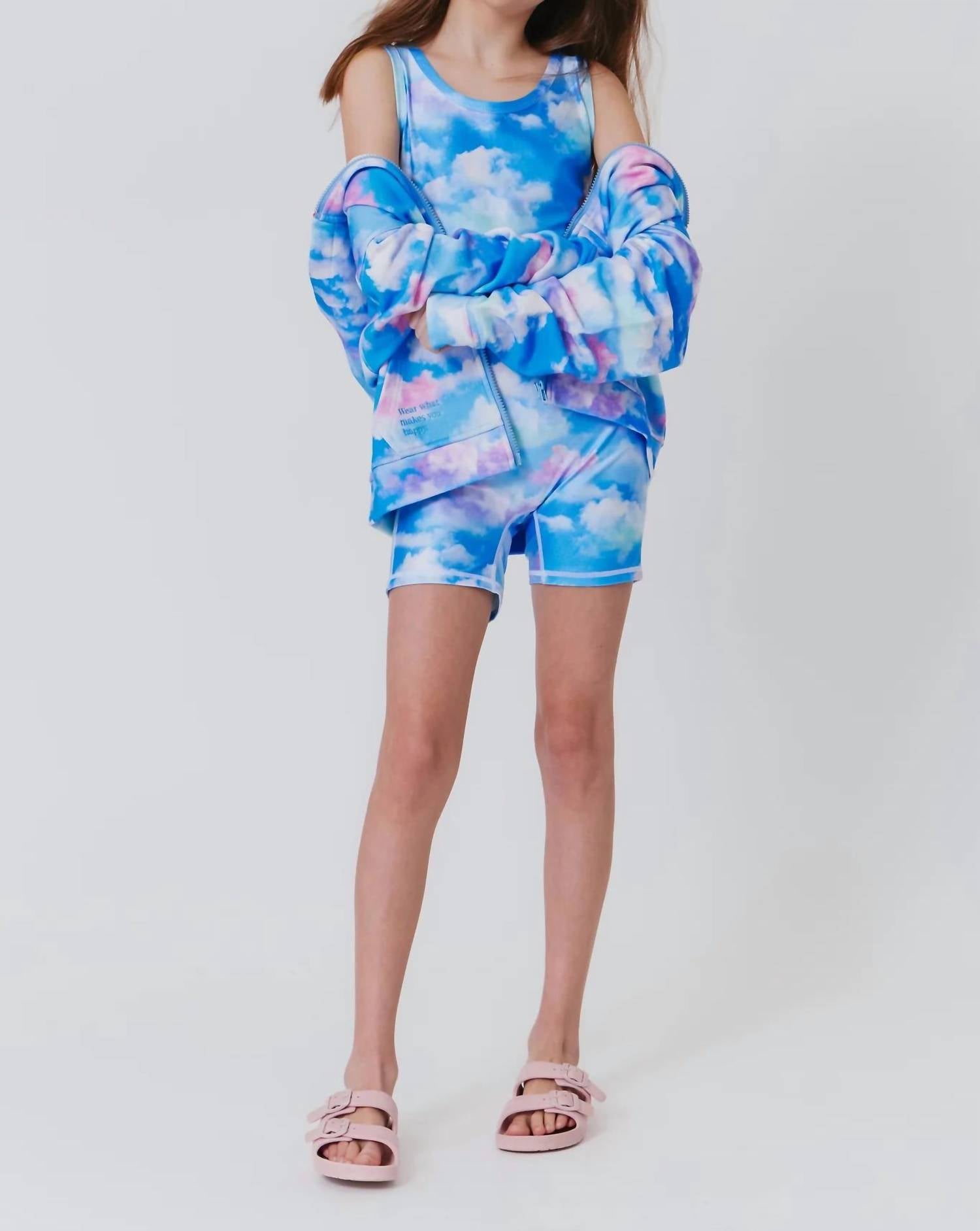 Terez - Girl's Oversized Zip Hoodie