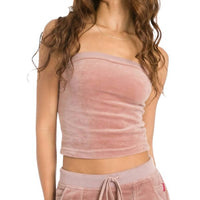 Hard Tail Forever - Velour Tube Top
