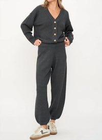 Six/Fifty - Molly Waffle Sweater Pant