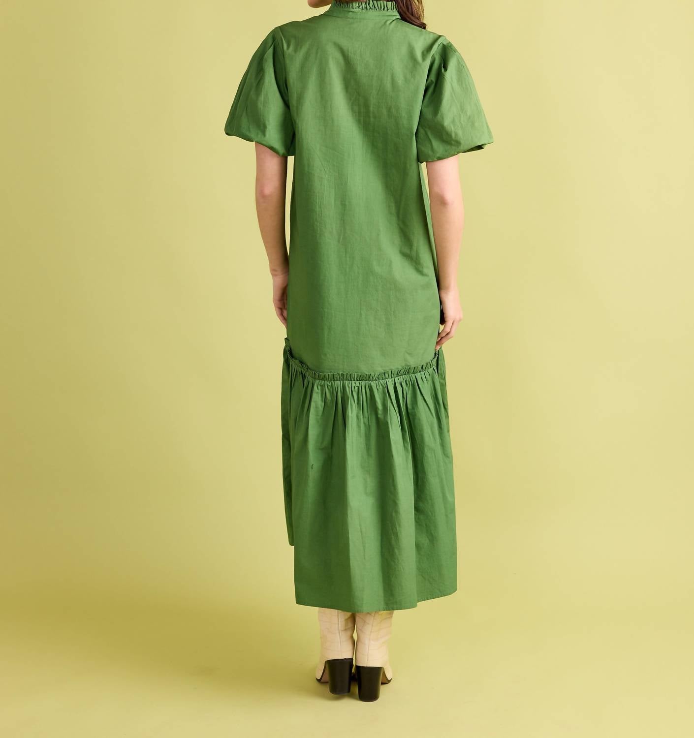 Double A Carly Dress in boxwood - women's dress - view 5
