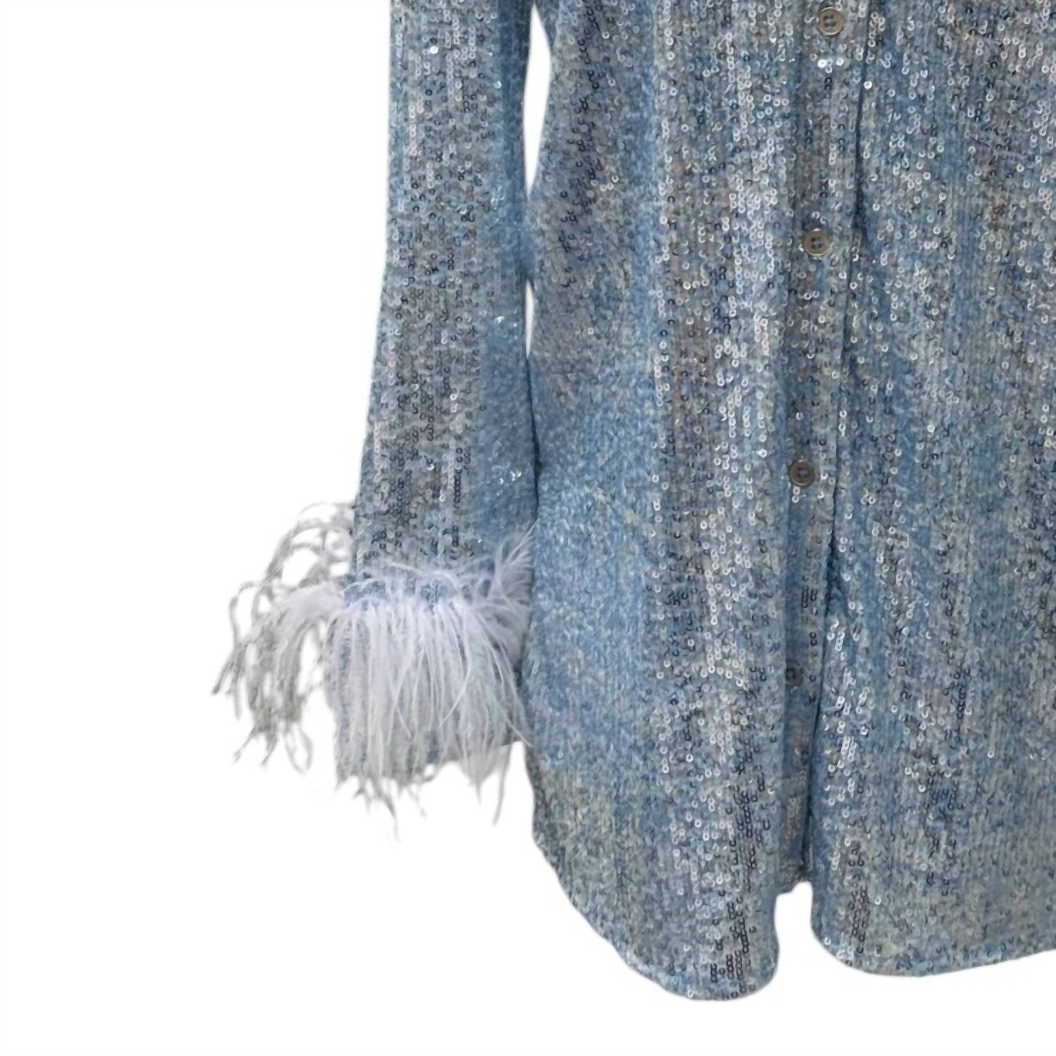Jude Connally - Women's Brandy Sequin Blouse